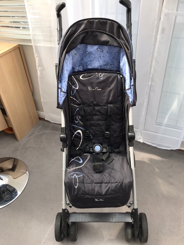 silver cross pop blue bubbles